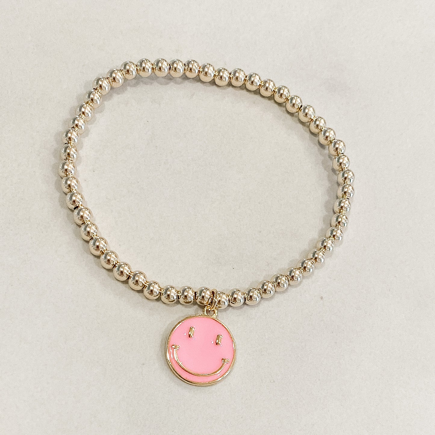 Children's Smiley Gold Bracelet