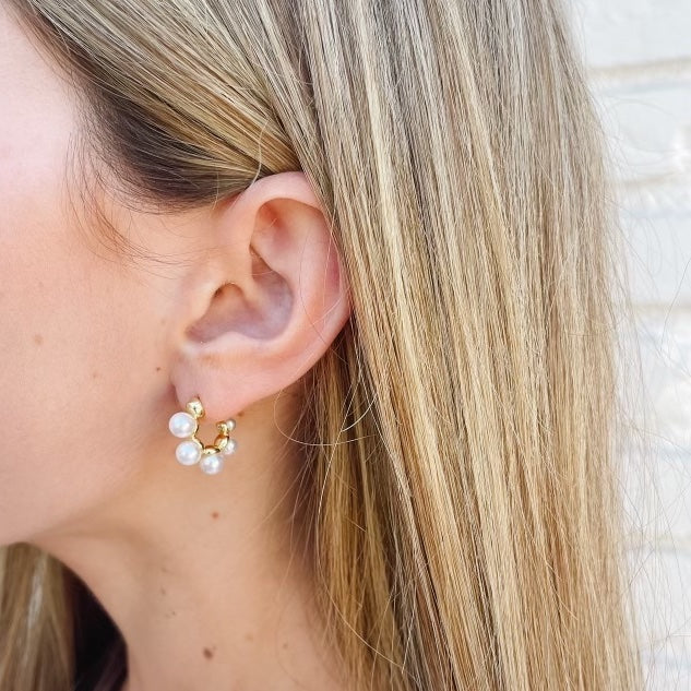 Gold Filled Kenzie Mini Hoops