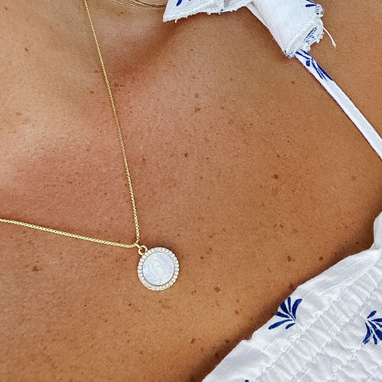 Mother of Pearl Necklace