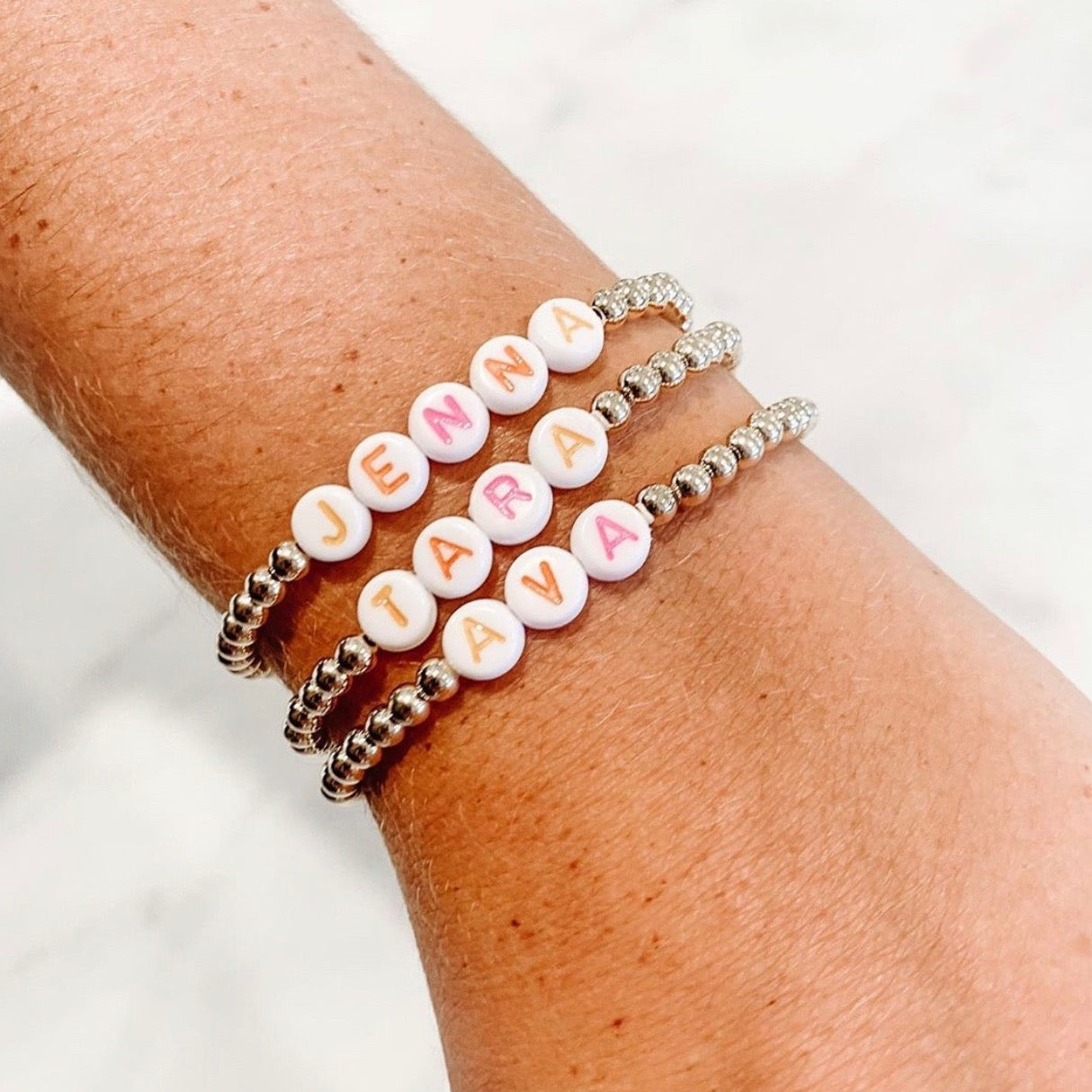 Custom Classic Gold Beaded Bracelet