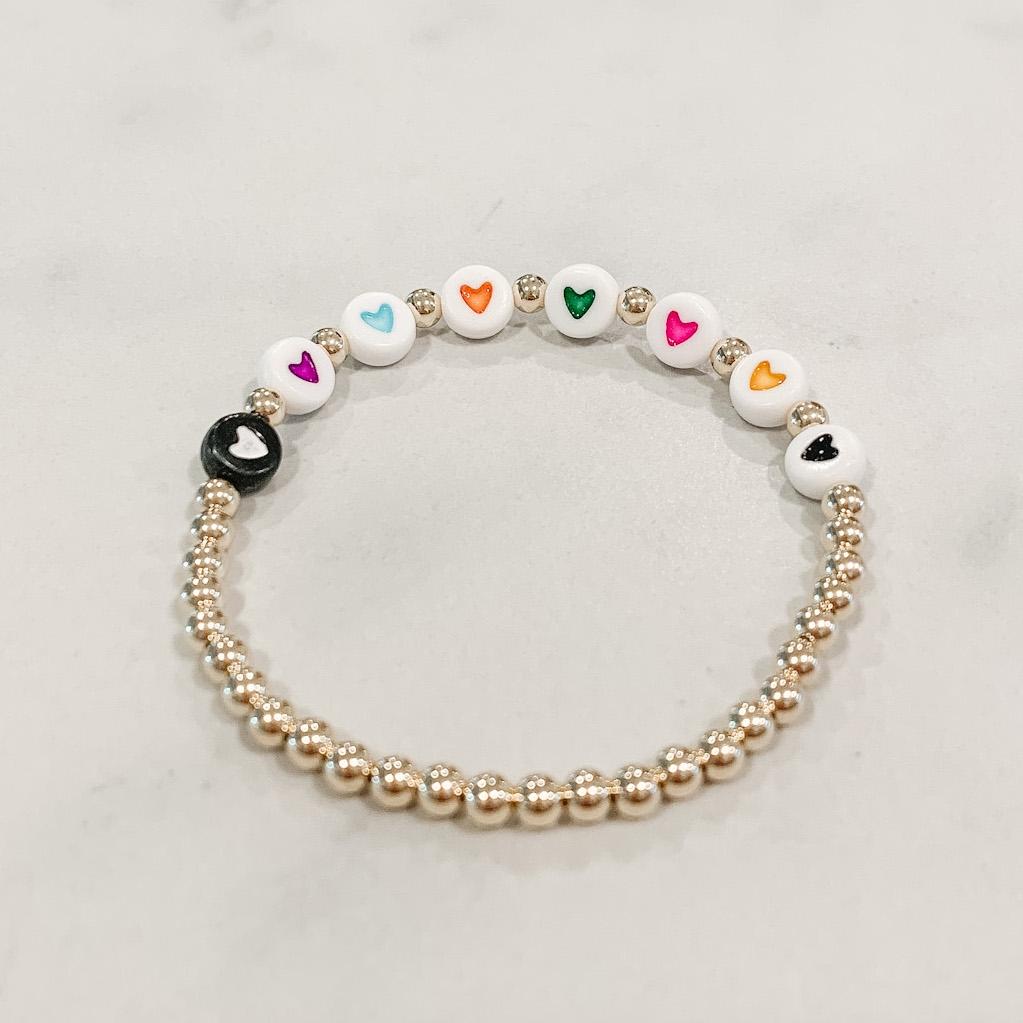 Custom Classic Gold Beaded Bracelet