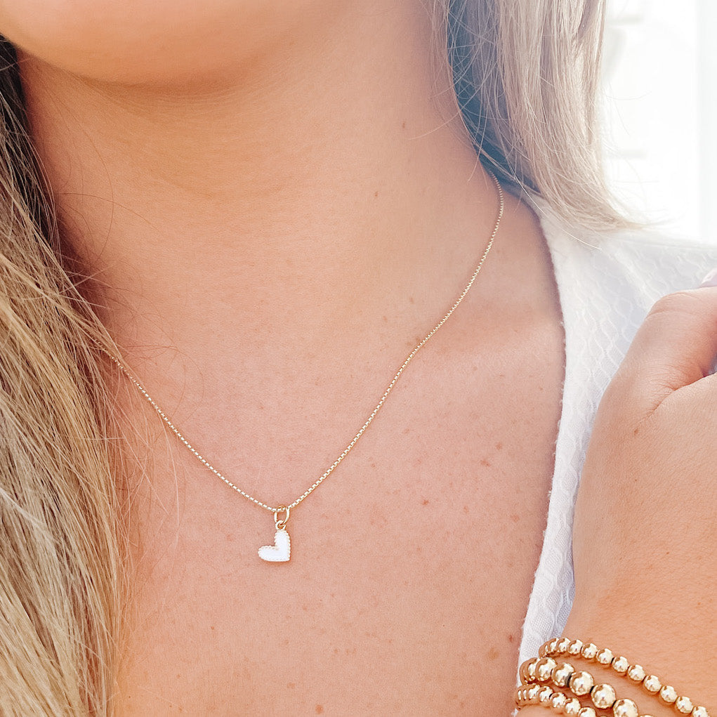 Love Gold Necklace