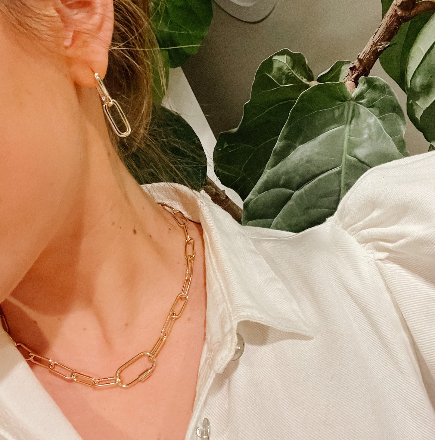 Gold Filled Lauren Link Earrings