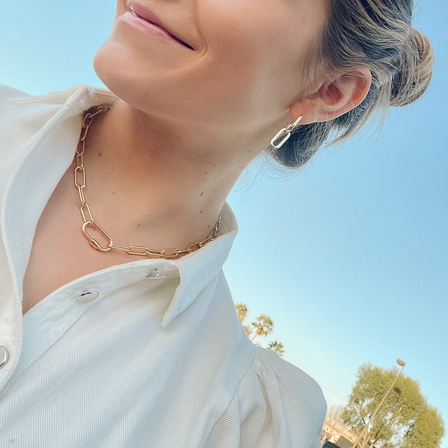 Gold Filled Lauren Link Earrings